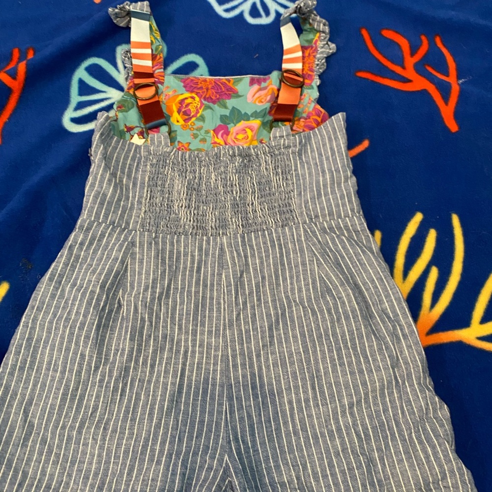 Striped Button-Front Dress - Picture 2 of 3